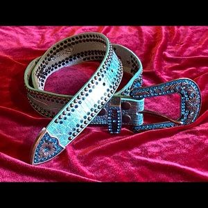 Western Leather Belt